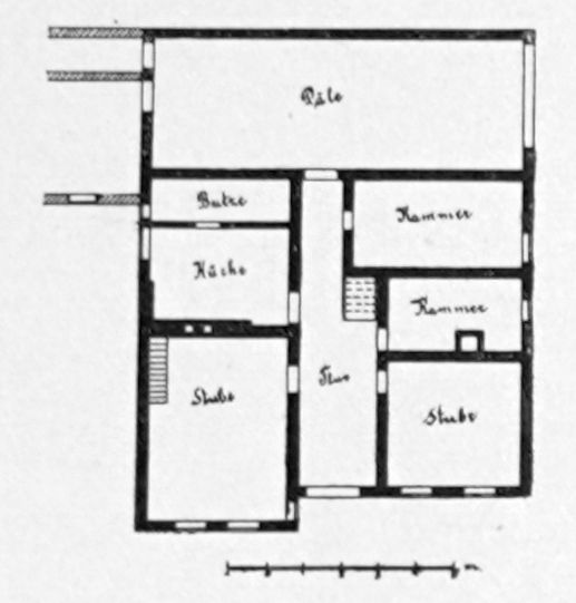 Abbildung 143. Bisperode, Hof Nr. 100, Grundriss.